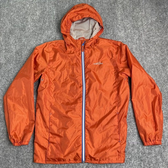 Eddie Bauer Other - Eddie Bauer Jacket Windbreaker Unisex Kids Large Full Zip Pockets Hooded